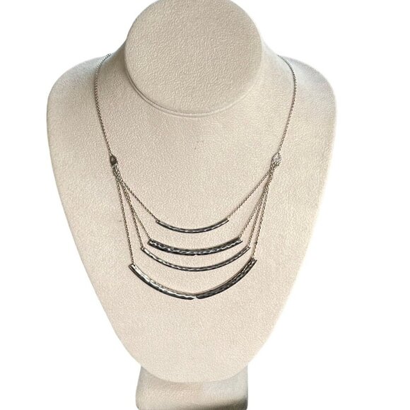 Silpada Silver Layered Necklace - Picture 2 of 3